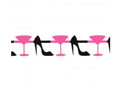 Girlanda Heel and Martini Glass