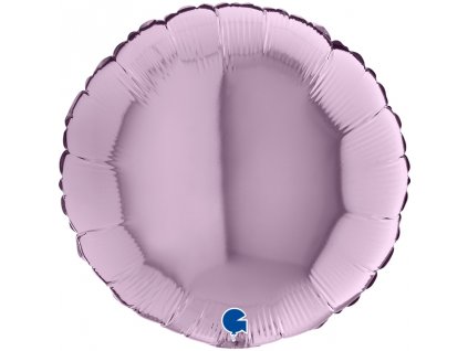 Fóliový balónek kruh 46cm, liliový