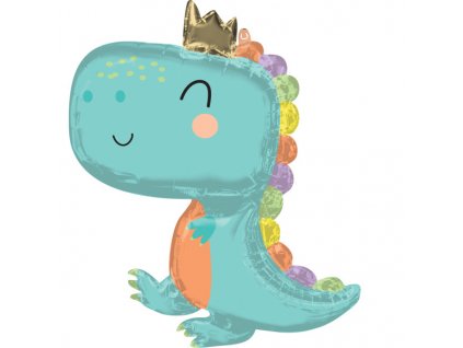 Fóliový balónek 78cm, Happy Dino