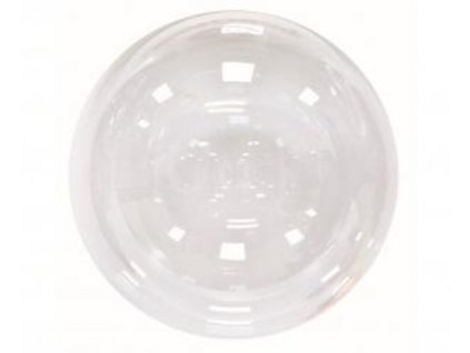 Dekorační bublina průhledná, 80 cm