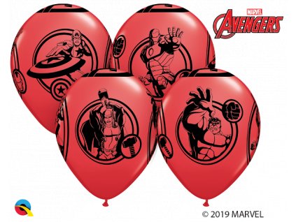 Latexový balónek 30cm, Avengers Marvel