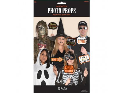 Rekvizity do fotokoutku, Halloween