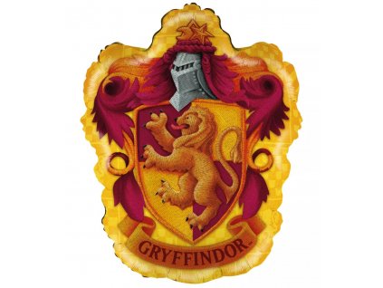 Fóliový balónek 67cm, Harry Potter Erb Nebelvíru