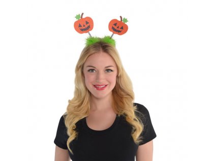Čelenka Halloweenská dýně