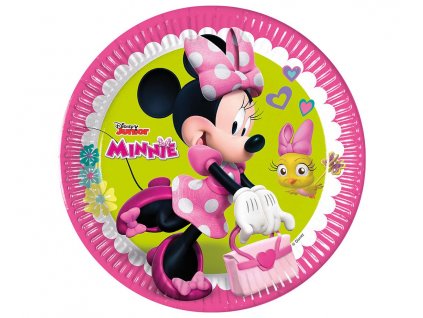 Papírové talíře Minnie Mouse 23cm, 8ks