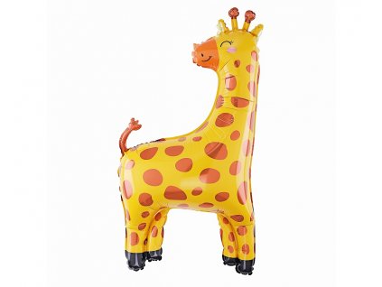 Fóliový balónek 87cm, roztomilá žirafa