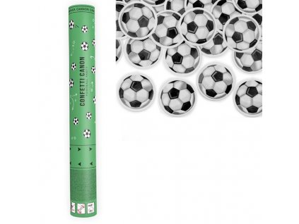 Konfety vystřelovací 40cm, Fotbal