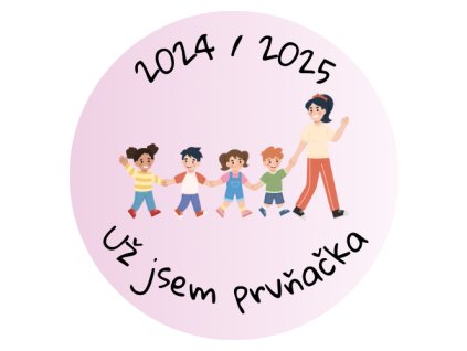 Placka Už jsem prvňačka