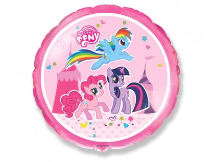 Fóliový balónek kruh 46cm, My Little Pony