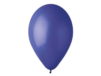 Latexový balónek 33cm, 046 tm.modrý