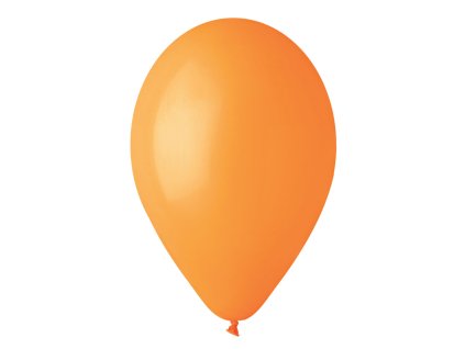 Latexový balónek 33cm, 004 oranžový