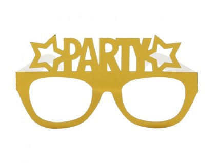 Papírové brýle Party, 6 ks