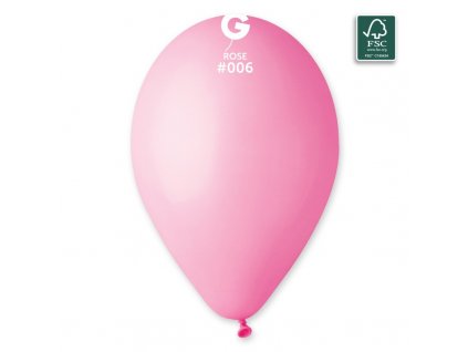 Latexový balónek 26cm, 006 růžový