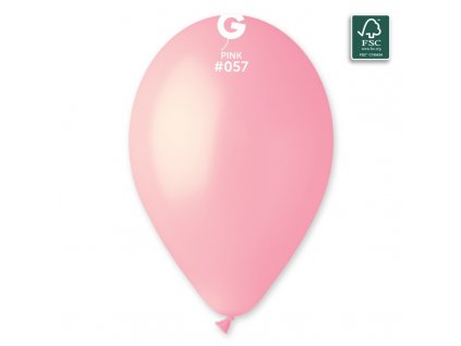 Latexový balónek 26cm, 057 růžový