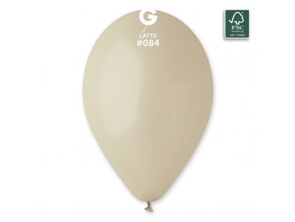 Latexový balónek 33cm, 084 latte
