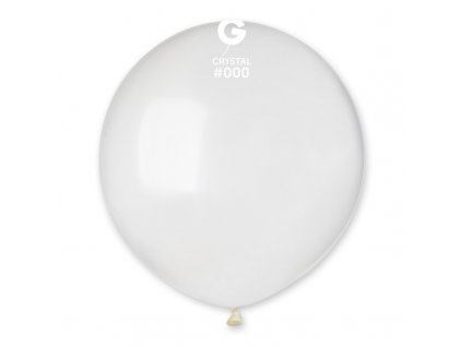 Latexový balónek 48cm, 000 průhledný