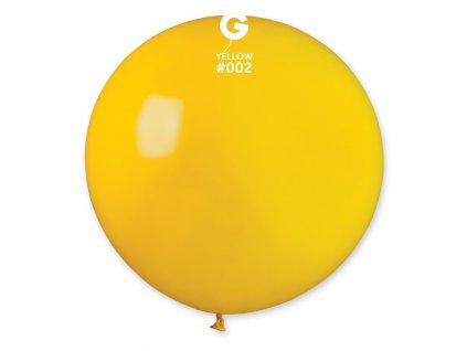 Latexový balónek 100cm, 002 žlutý