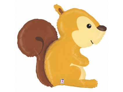 Fóliový balónek 74cm, Veverka