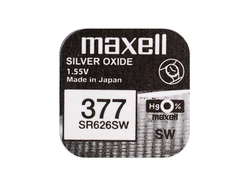 753 baterie maxell 377 376 sr626sw 1ks