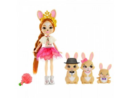 Mattel Enchantimals rodinka Brystal Bunny