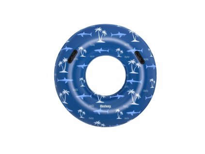 Bestway 36353 Velký plavecký kruh 1.19m modrý