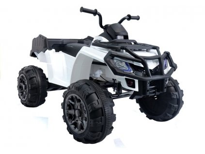 Dětská elektrická čtyřkolka Quad BDM ATV bílá