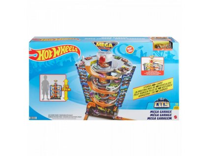 Hot Wheels City Vylepšená mega garáž GTT95