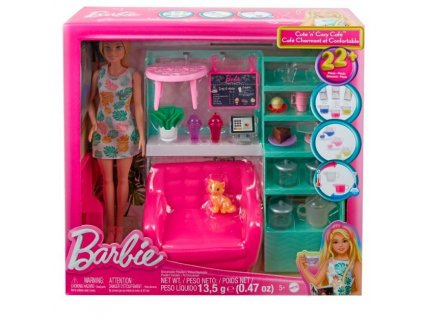 Barbie sada Relax v kavárně