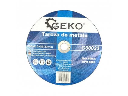 6153 rezny kotouc na ocel 230x2 0mm geko naradi g00023