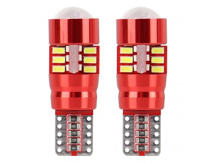 LED CANBUS 27SMD 3014 T10e (W5W) White 12V / 24V