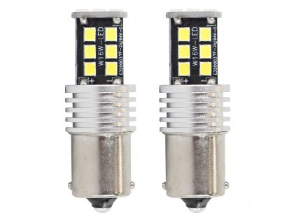 LED CANBUS 2835 15SMD 1156 BA15S P21W R10W R5W White 12V/24V