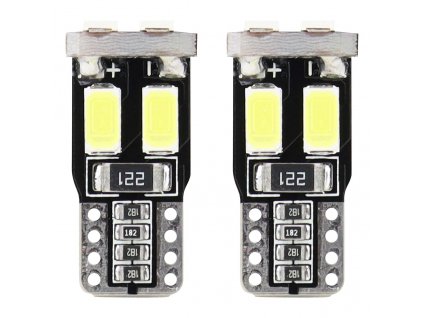 LED CANBUS 6SMD-2 5730 T10 (W5W) White