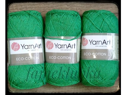 Eco Cotton 767 Zelená