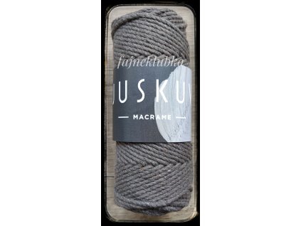 Juskuv Macrame - MACR 3 Šedohnědá