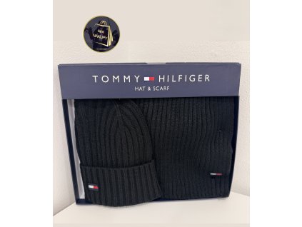 Set čepice a šála TOMMY HILFIGER