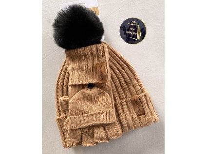 Set čepice a rukavice CALVIN KLEIN