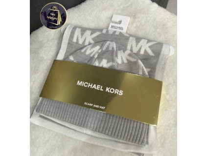 Dámský set čepice a šála MICHAEL KORS