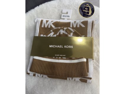 Dámský set čepice a šála MICHAEL KORS