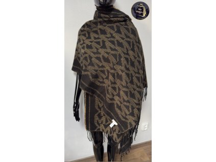 Velká logovaná oboustranná šála MICHAEL KORS