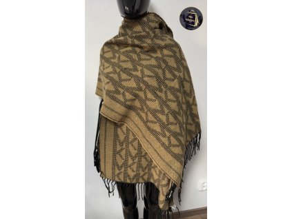 Velká logovaná oboustranná šála MICHAEL KORS