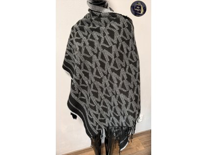 Velká logovaná oboustranná šála MICHAEL KORS