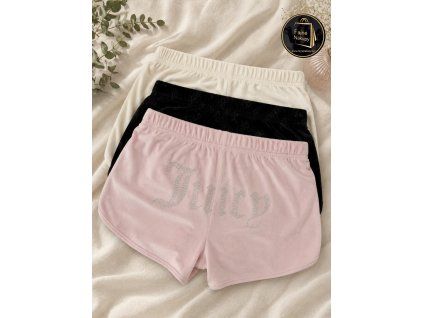 3 pack domácích šortek JUICY COUTURE