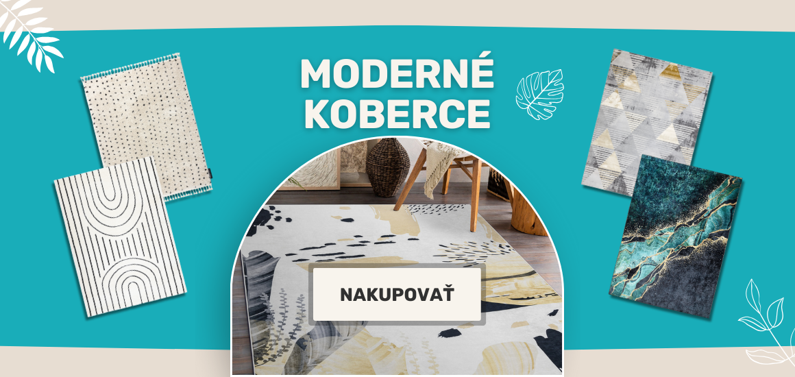 Moderné koberce