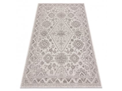 Koberec COLOR 19521260 SISAL Ornament, rám béžová