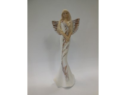 Anděl s hnědými křídly