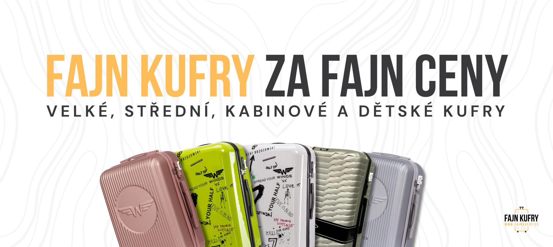 Fajn kufry za fajn ceny