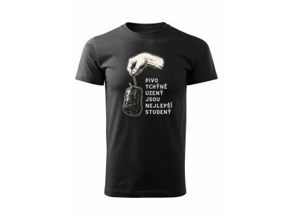 Pánské tričko PIVO TCHÝNĚ UZENÝ