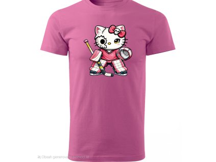 Dětské tričko - kočičí brankářka