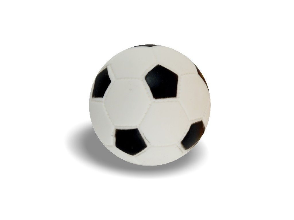 Gumový míček fotbalový 7cm hračka