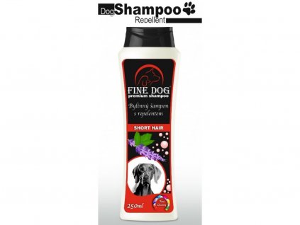 fine dog shampoo short hair 250 ml